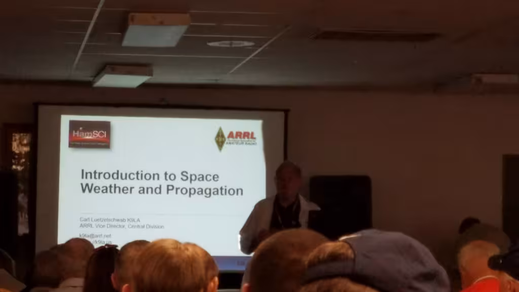 Carl Luetzelschwab K9LA presents "Introduction to Space Weather and Propagation"