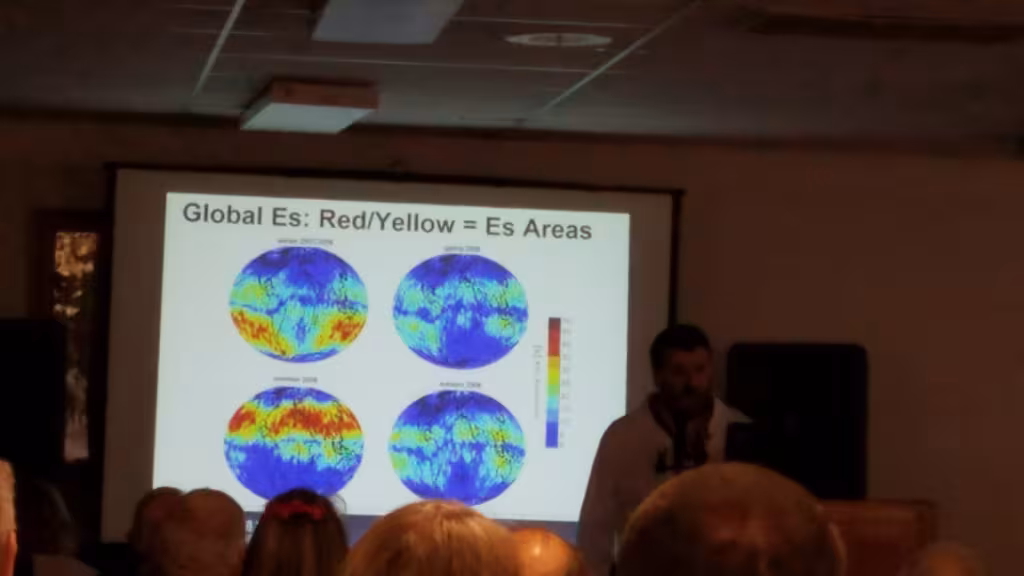 Phil Erickson W1PJE present's Joeseph Dzekevich K1YOW's work "Upper Level Lows and Six Meter 50 MHz Es"