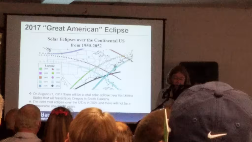 Magda Moses KM4EGE presents "Ionospheric Impacts of the 2017 Total Solar Eclipse"