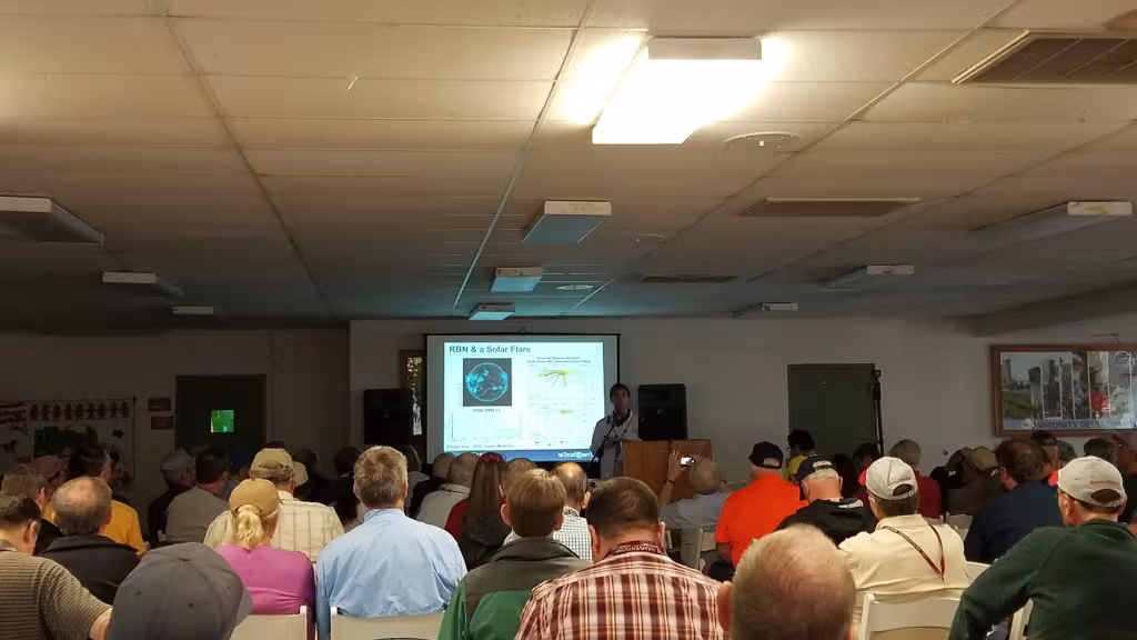 Nathaniel Frissell W2NAF presents “The Solar Eclipse QSO Party: Ionospheric Sounding Using Ham Radio QSOs”