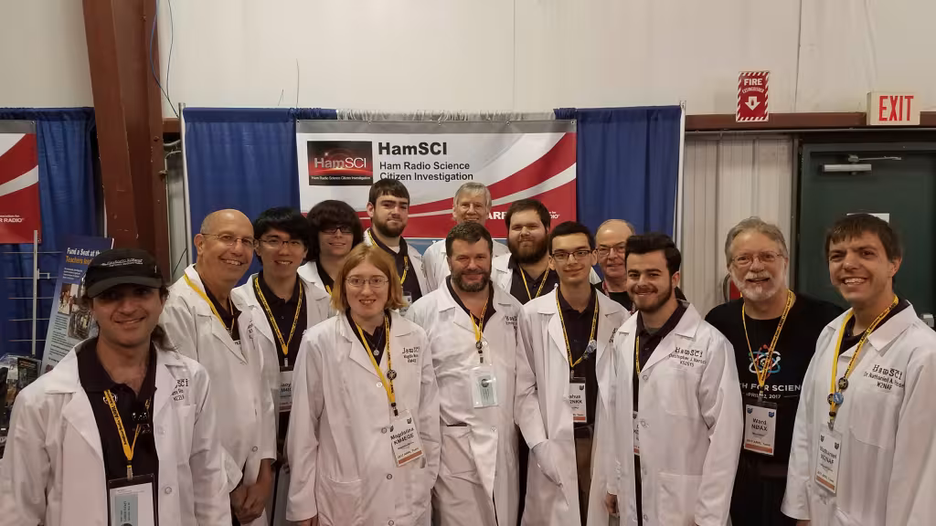 Sam Rose KC2LRC, Bob Gerzoff WK2Y, Harry Han KM4ICI, Brendan Keogan KD2LXD, Magda Moses KM4EGE, Phil Erickson W1PJE, Bill Liles NQ6Z, Josh Katz KD2JAO, Josh Vega KD2NKK, Ken Karr NG2H, Ward Silver N0AX, and Nathaniel Frissell W2NAF