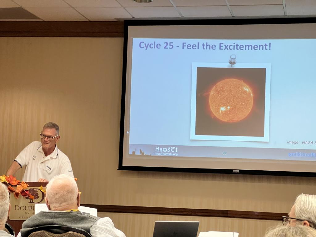 Gary AF8A Presenting