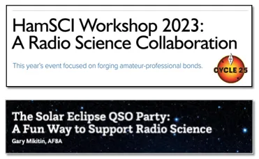 HamSCI Workshop and Operating in the SEQP